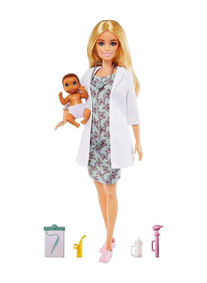 Baby Doctor Doll & Playset - 6 piece(s)