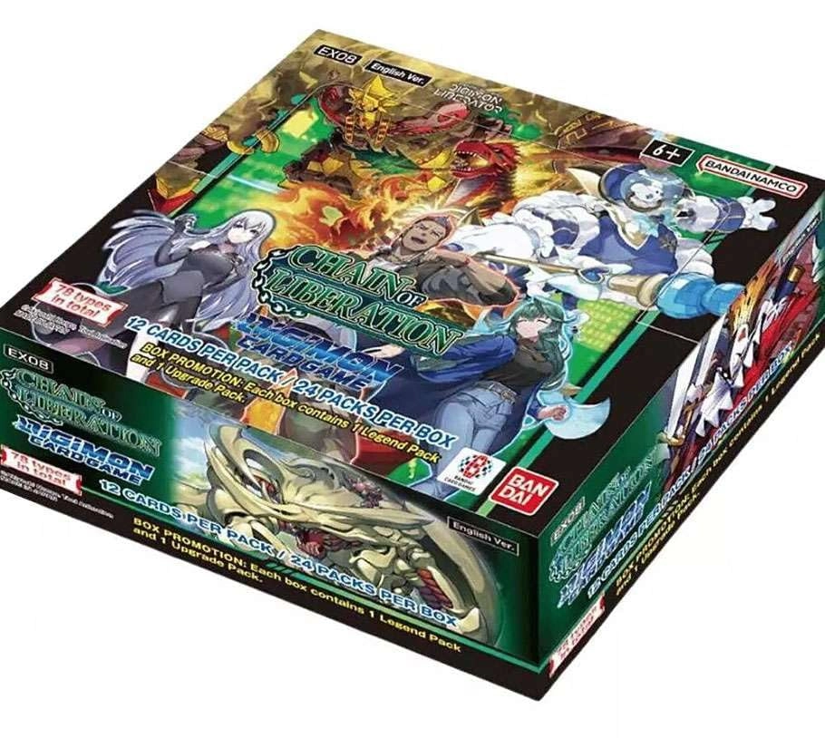 Chains of Liberation Booster Box - EX08 78 card types