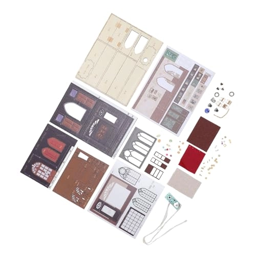 Miniature Model House - DIY 3D Puzzle LED Light Strip