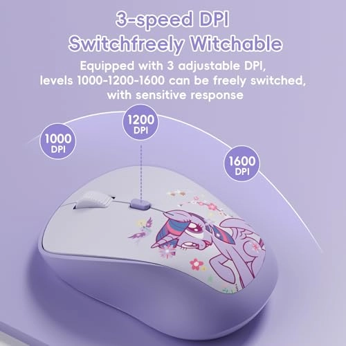 Twilight Sparkle Wireless Mouse - USB