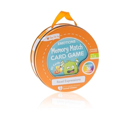 Emotions Memory Match - Ages 4 and Up 72 pieces