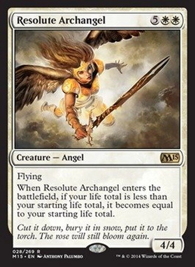Magic: the Gathering Resolute Archangel - 028/269 Magic 2015
