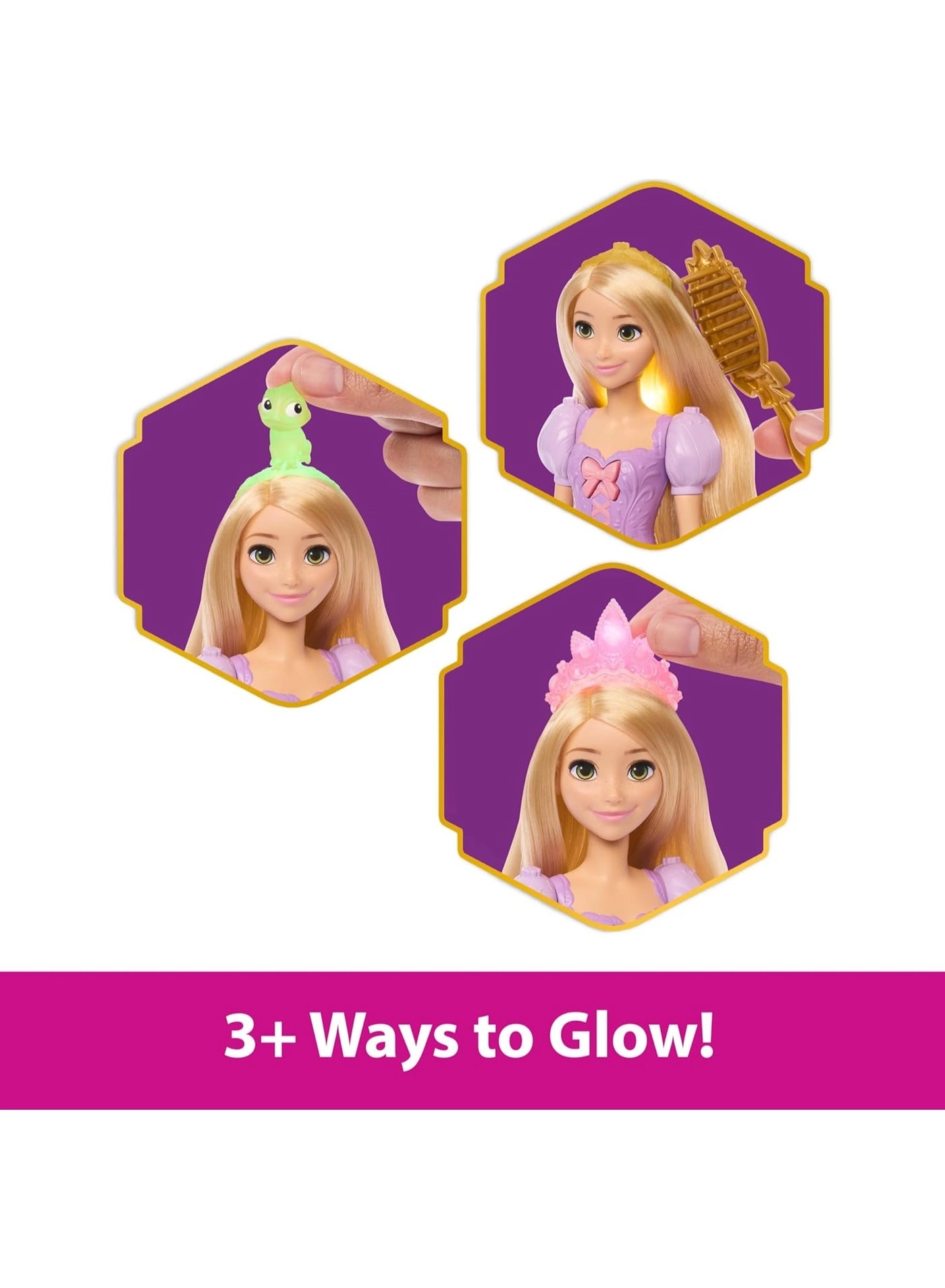 Princess Rapunzel Doll Hair Play - Ages 3+