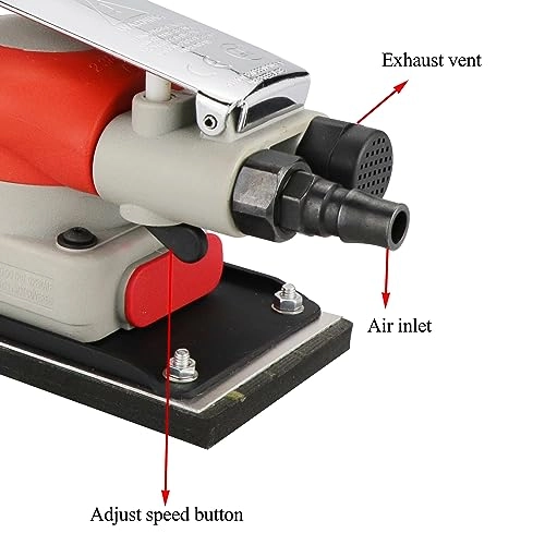 Sheet Sander - Pneumatic 9000 No-Load Speed