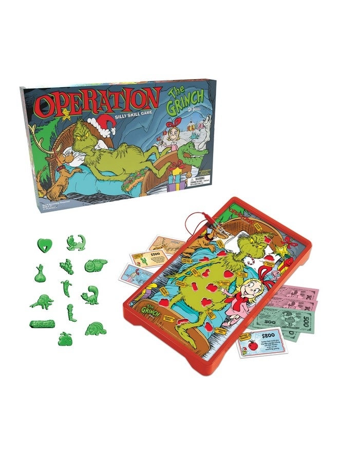 Operation: The Grinch: Classic Dr. Seuss Art & Custom Funatomy Parts