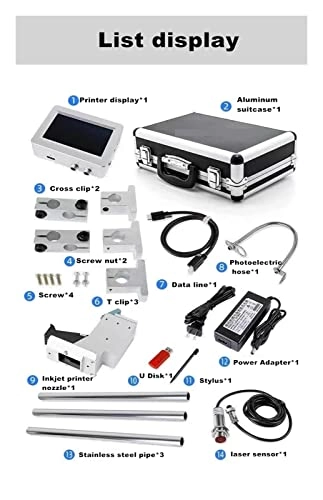 Portable inkjet printer