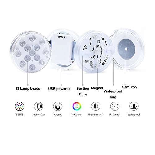 Underwater Lights - 3 Different Length Timing Remote Control