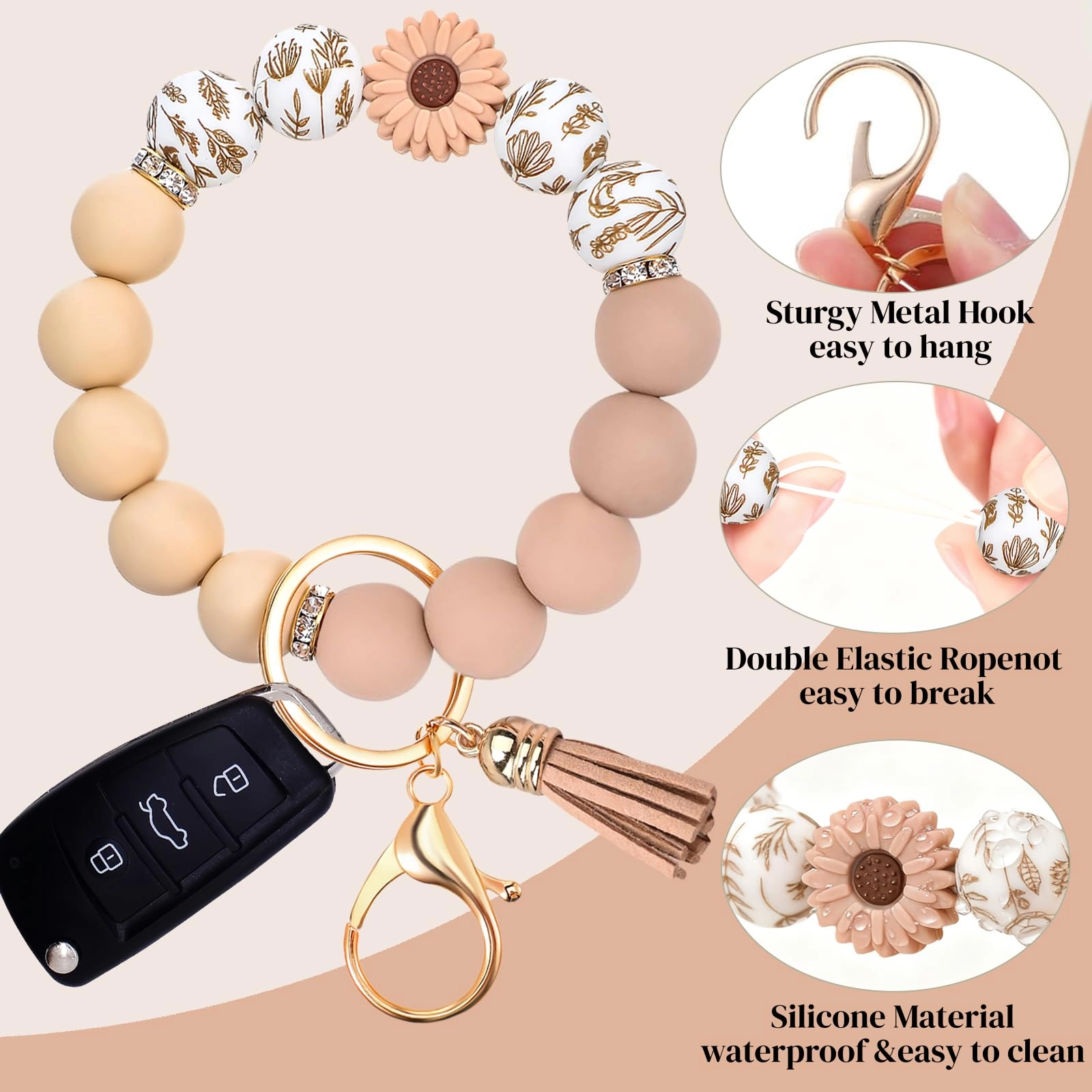 Bracelet Key Ring Set - Fantasy