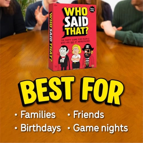 Who Said That? - English 12 years and up