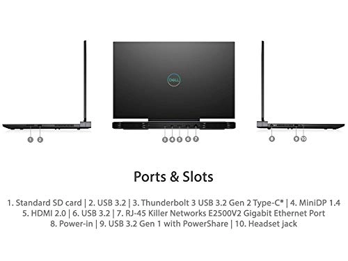 G7 17 7700 - 17.3'' i7-10750H 32GB DDR4 1TB SSD