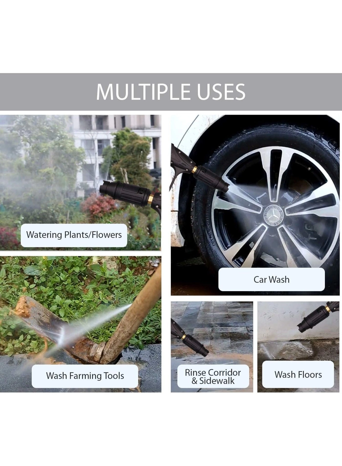 High Pressure Pump - 1800W 120 Bar 6.5L/Min