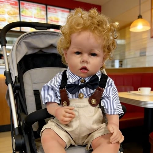 LOULOU Reborn Baby Doll - 20 Inch Full Body Vinyl Boy Ages 3+