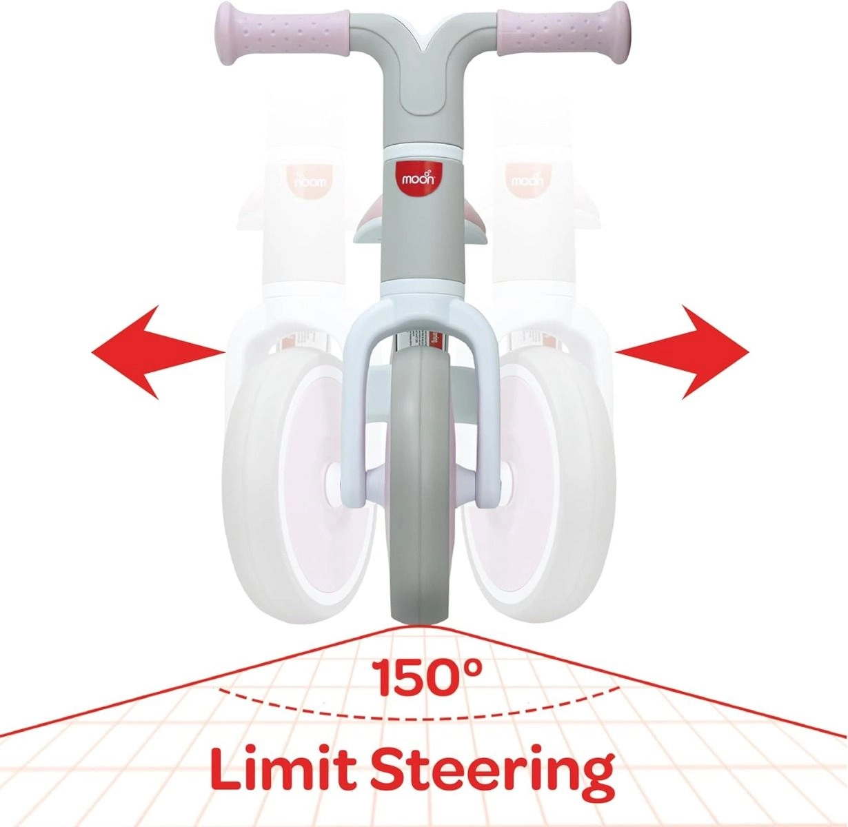 Swift Baby Balance Bike - Pink 3 Years