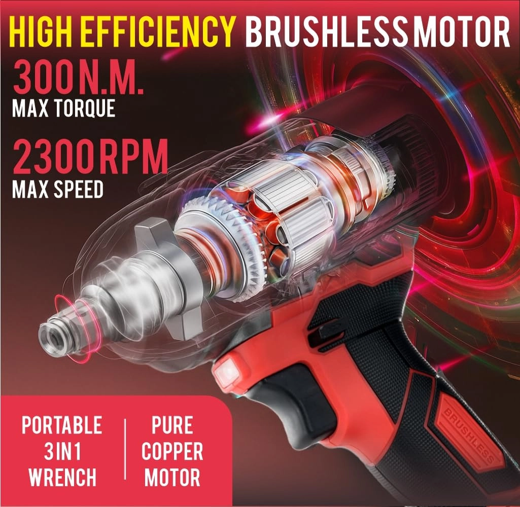 Cordless Impact Wrench - 3.0Ah