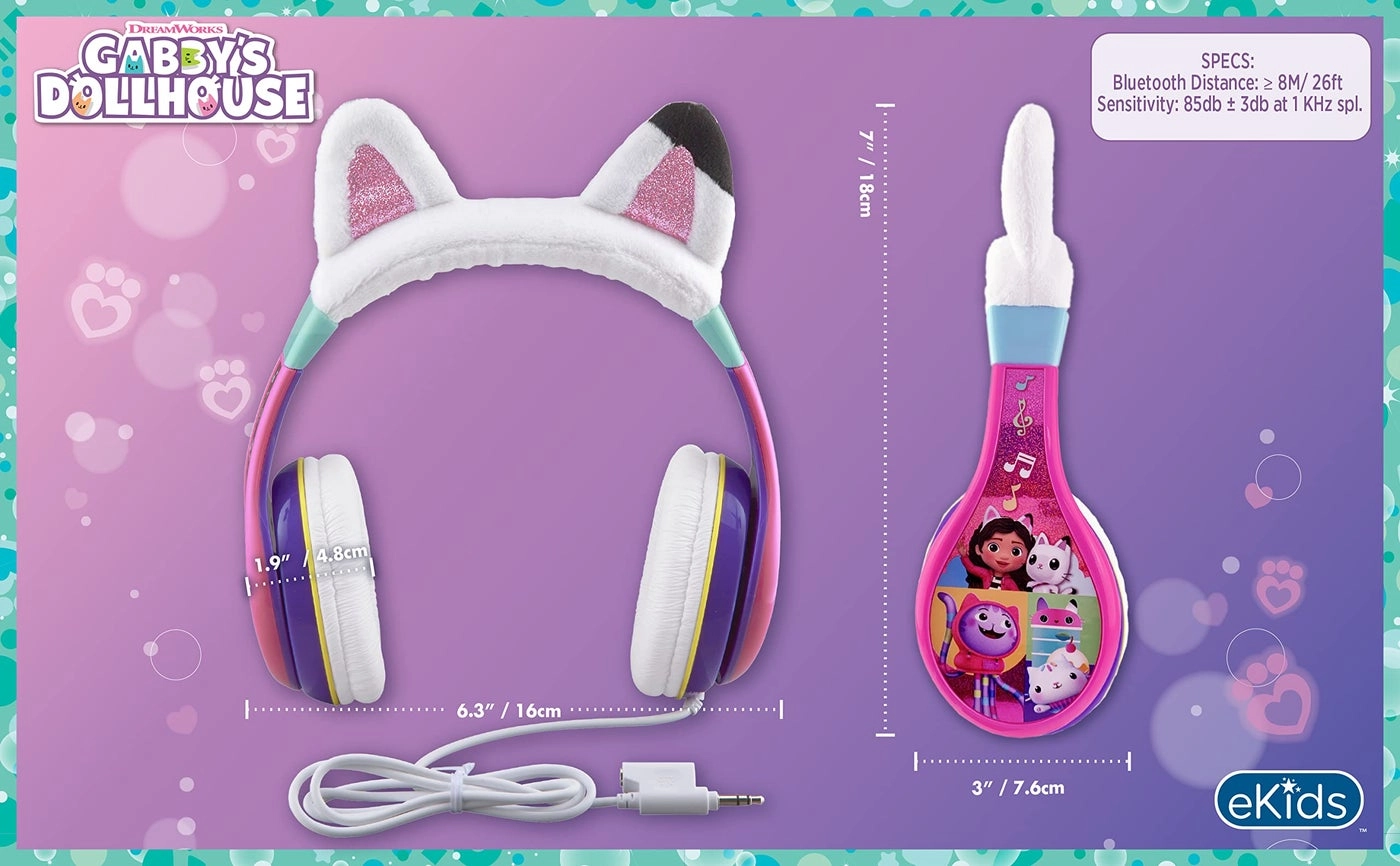 Gabbys Dollhouse - Wired Headphone Bundle