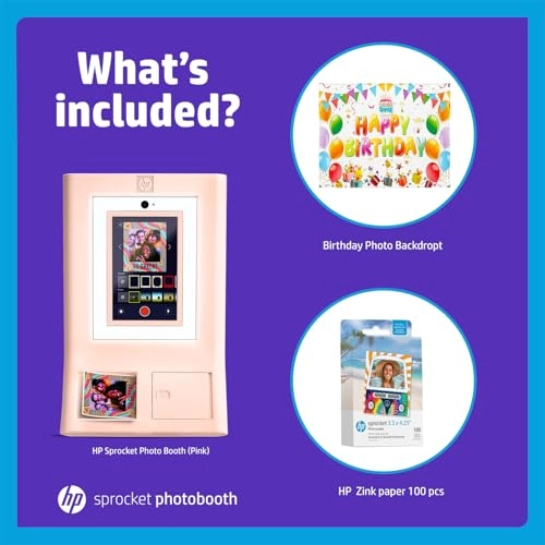 Sprocket Photo Booth AMZHPSPPBK8P - 3.x4