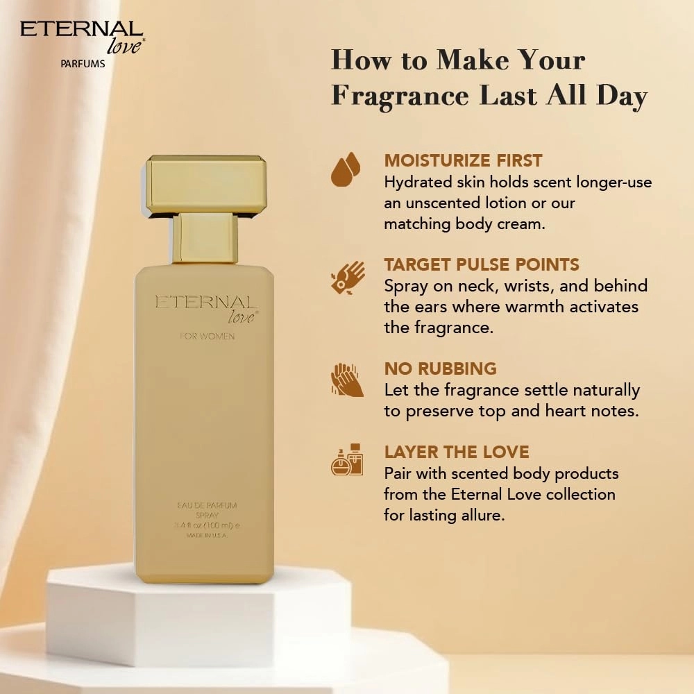 Eternal Love for Women - Eau de Parfum 3.4oz