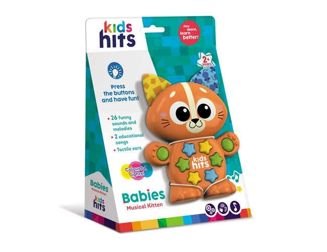 Babies Musical Kitten - 26 funny sounds and melodies 2+