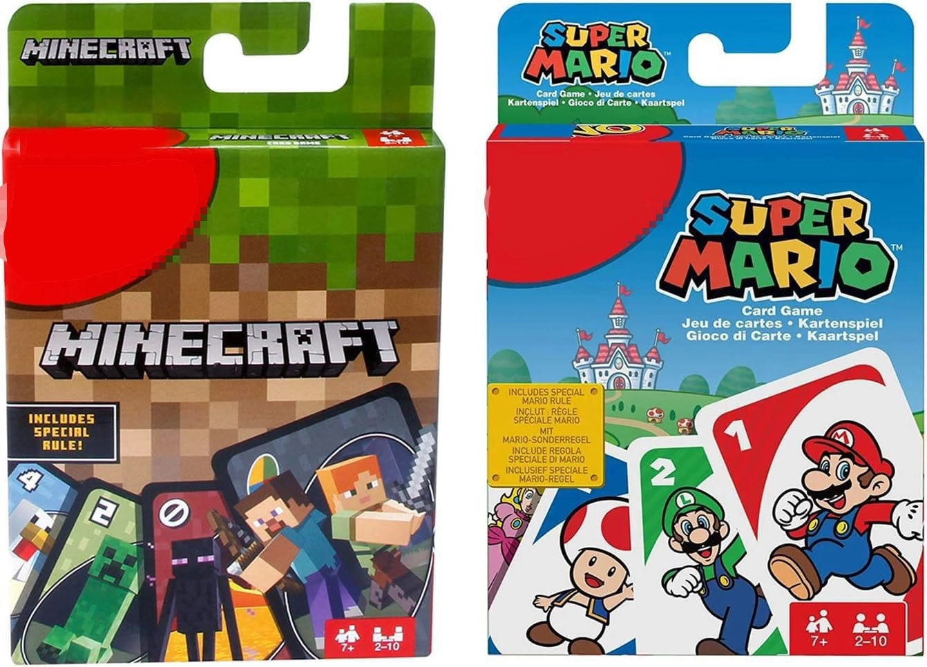 LUYAO Super Mario - Card Game + Minecraft - Card Game