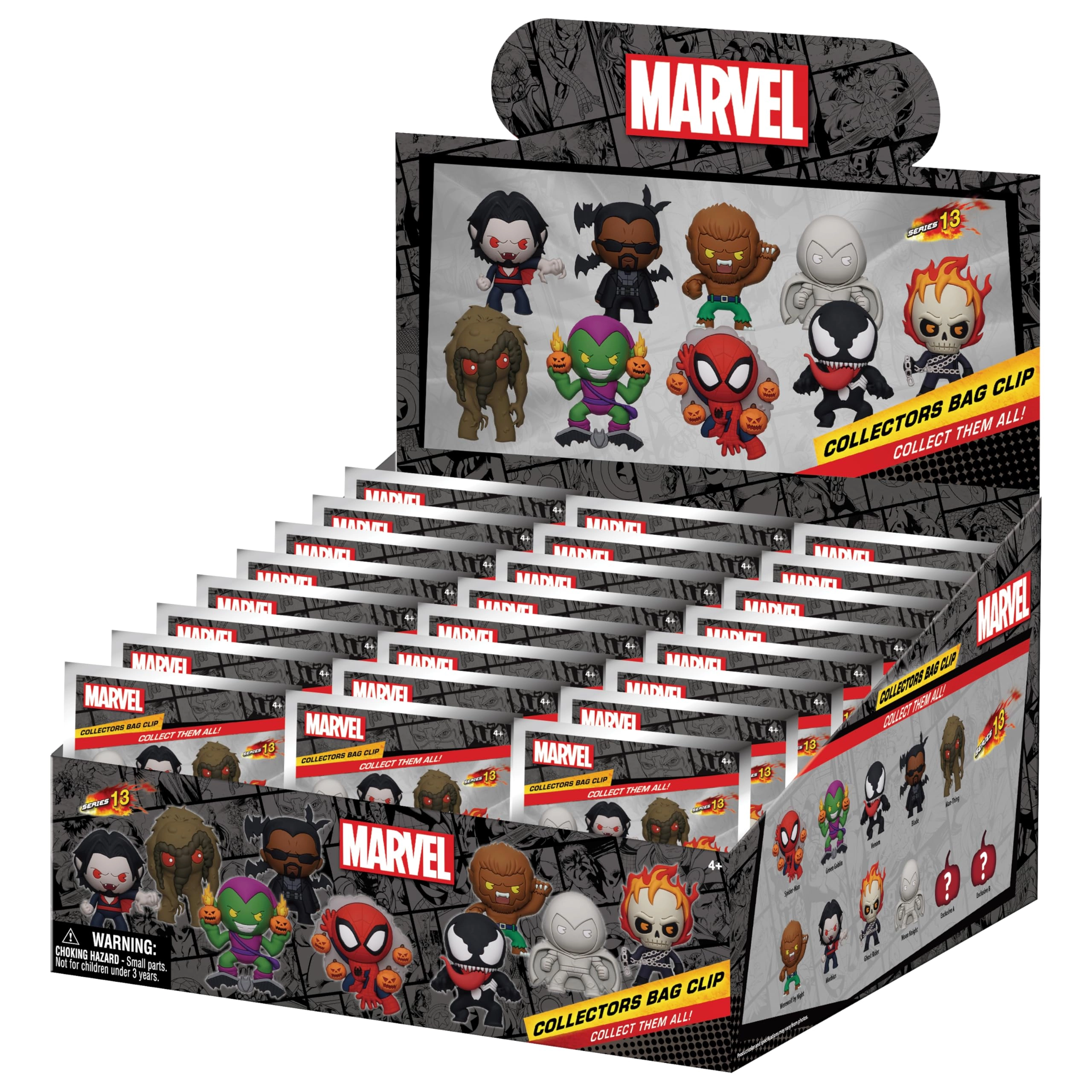 Marvel Collectible Character Clips - 12.7 cm