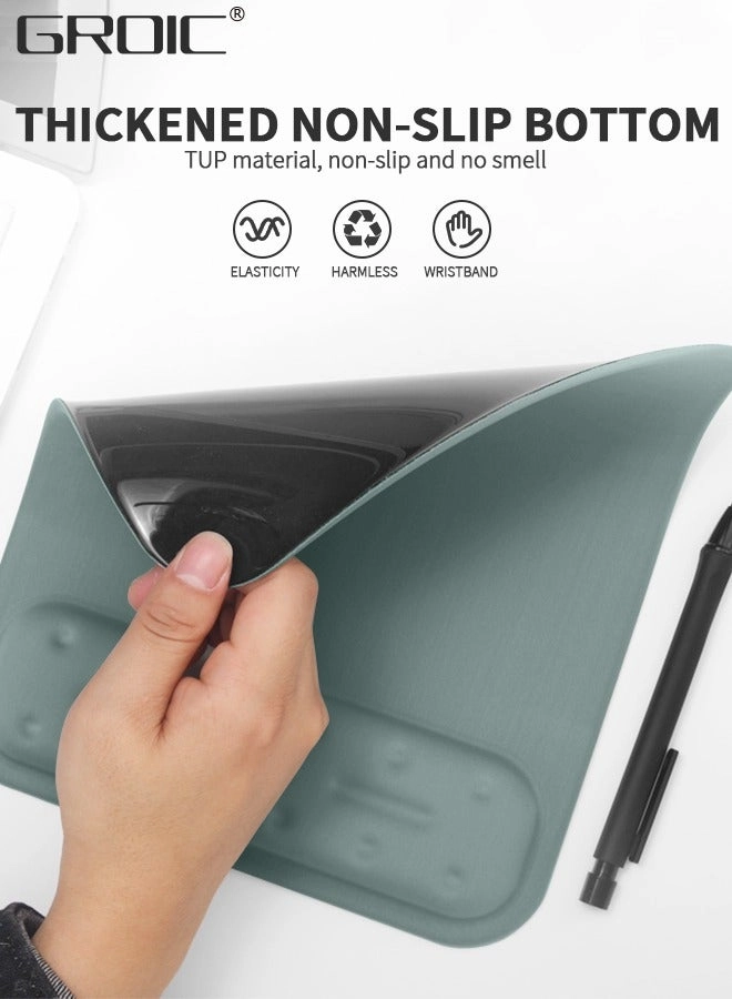 Lycra Ergonomic Mouse Pad - 25x21 cm