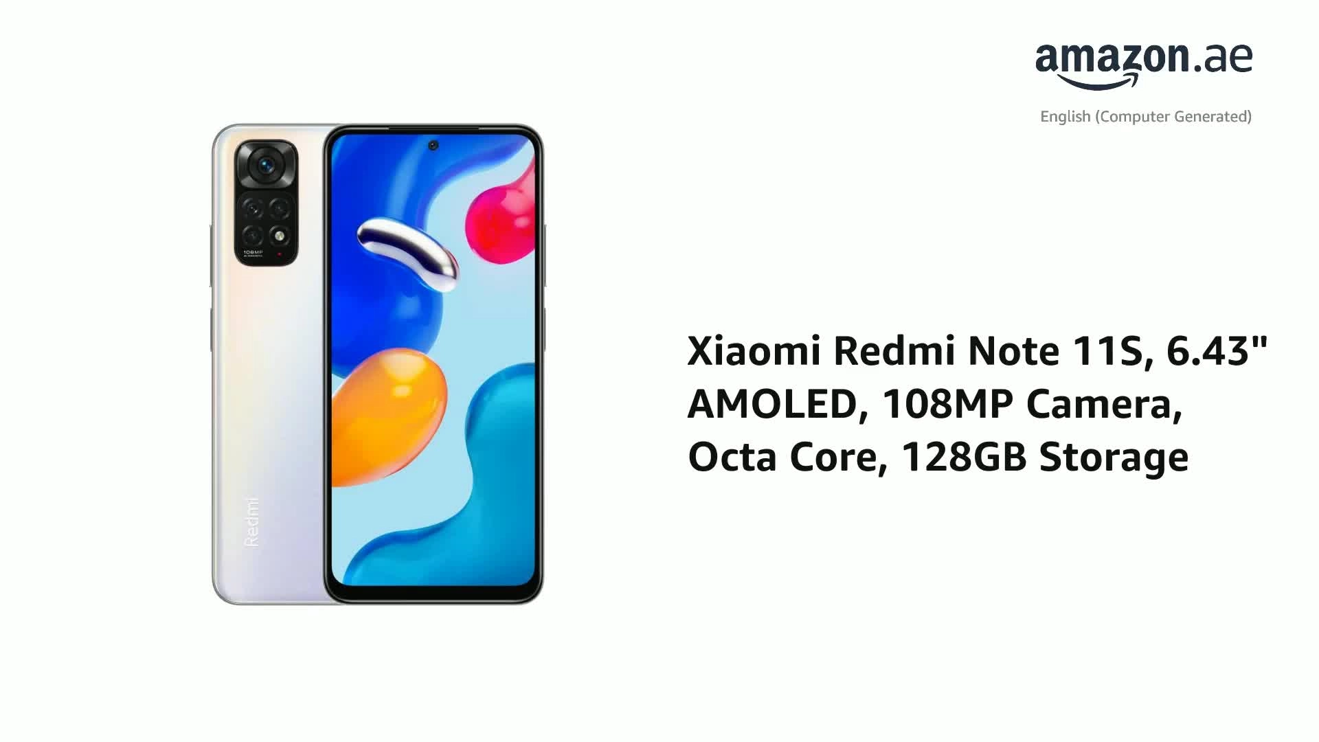 Redmi Note 11S - 6GB 128GB