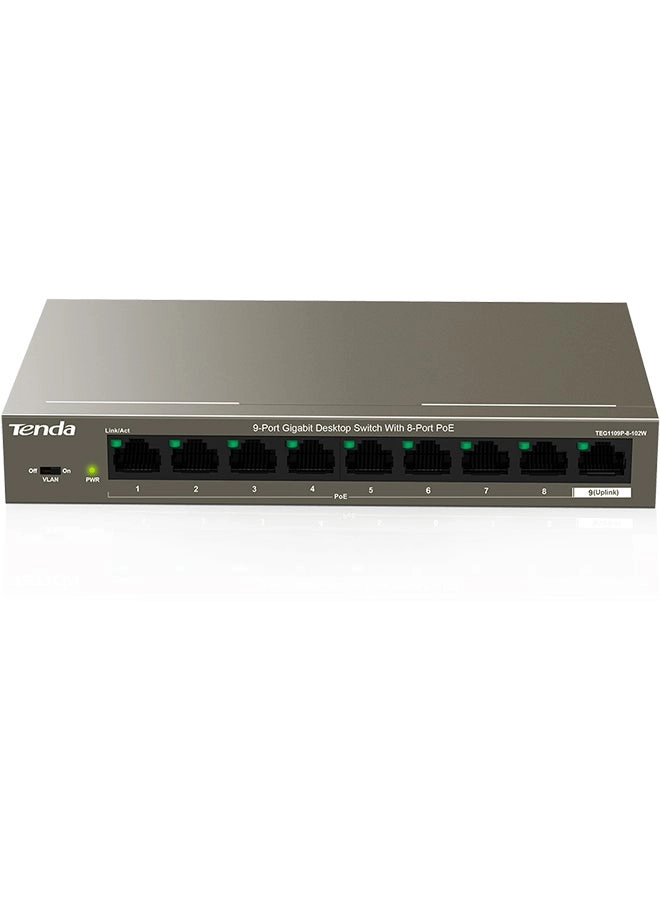 TEG1109P-8-102W 9-Ports