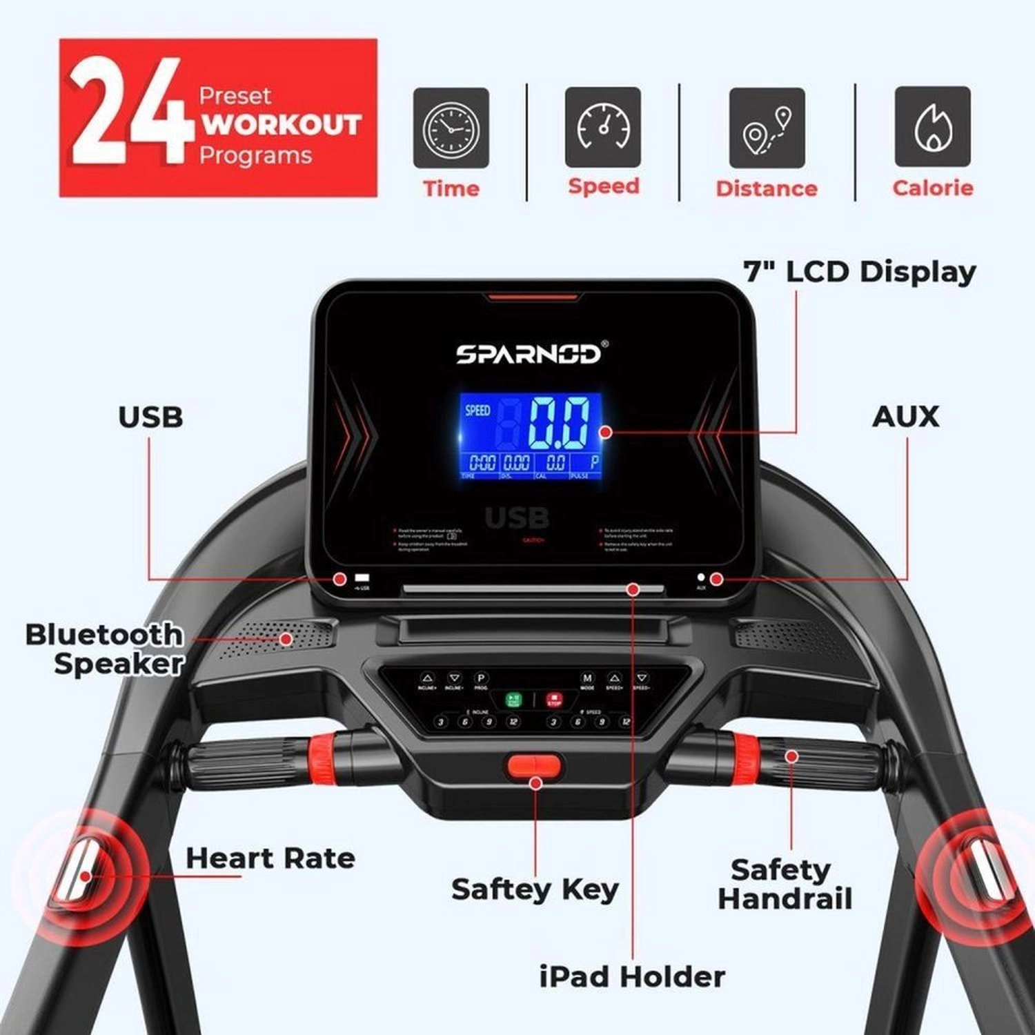 Foldable Treadmill 7hp Dimension2D[width=560.0, height=1350.0]mm