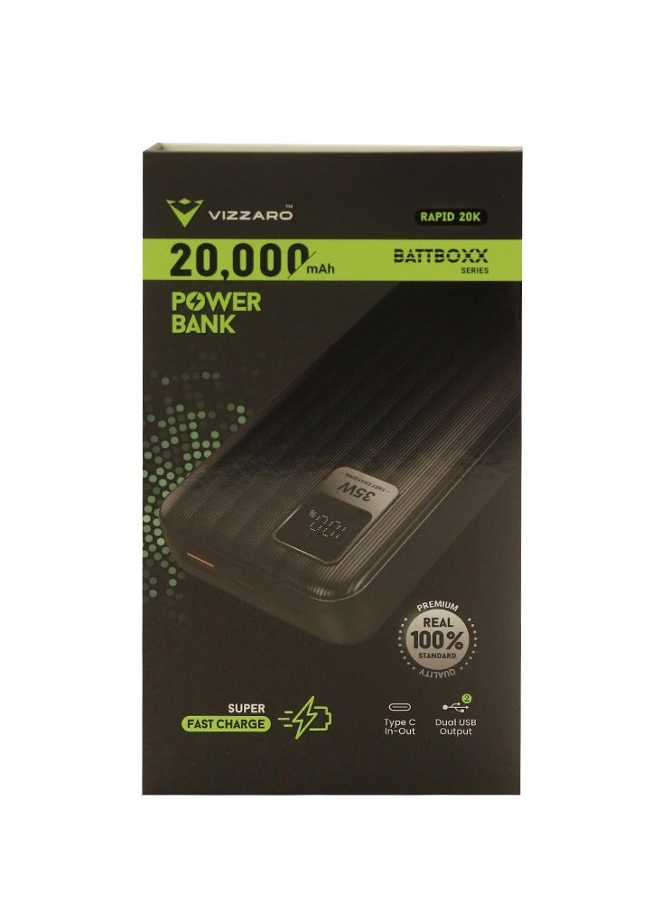 RAPID20K - 20000mAh 35 W