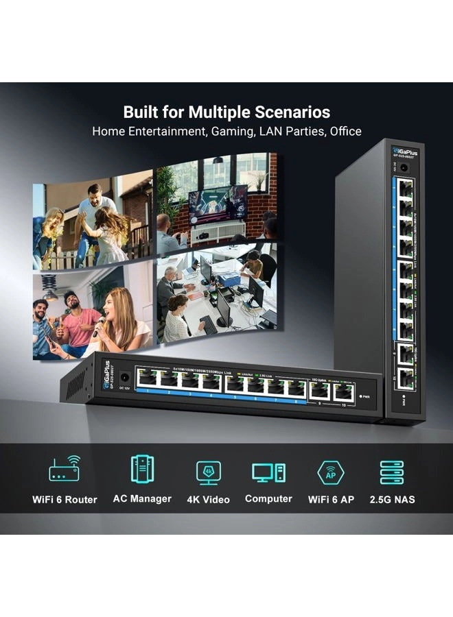 S25-0802T 10-ports