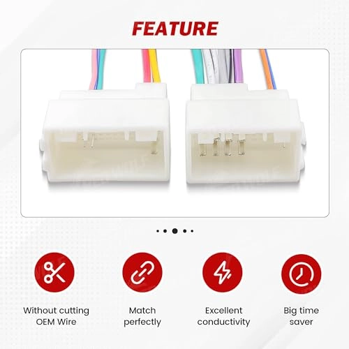 Radio Wire Harness - 2013-2017 Hyundai Elantra/Santa Fe, 2014-2018 Kia Forte Sorento