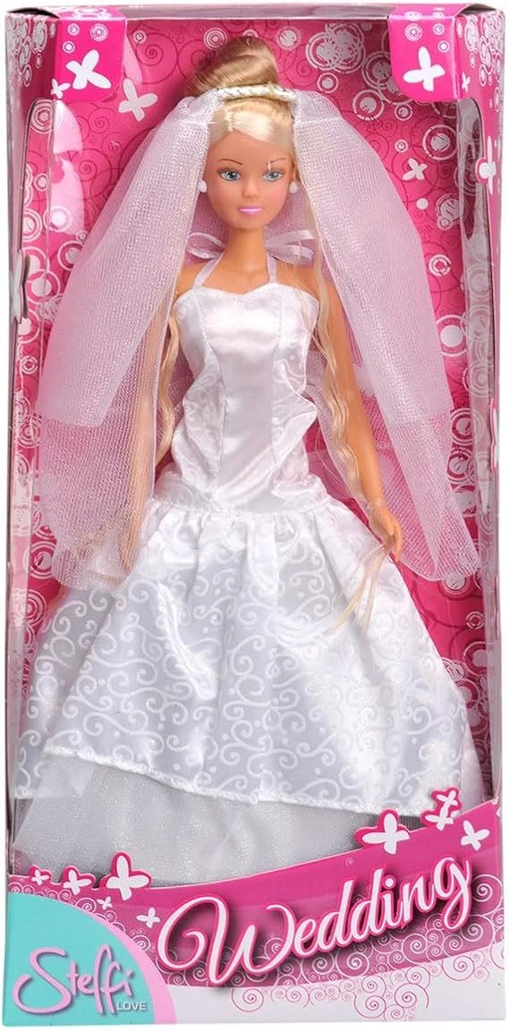 Simba Steffi Fashion Doll - Wedding Dress Ages 3+