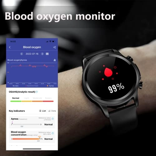 Fitness Activity Monitor - Heart Rate Blood Oxygen Blood Pressure
