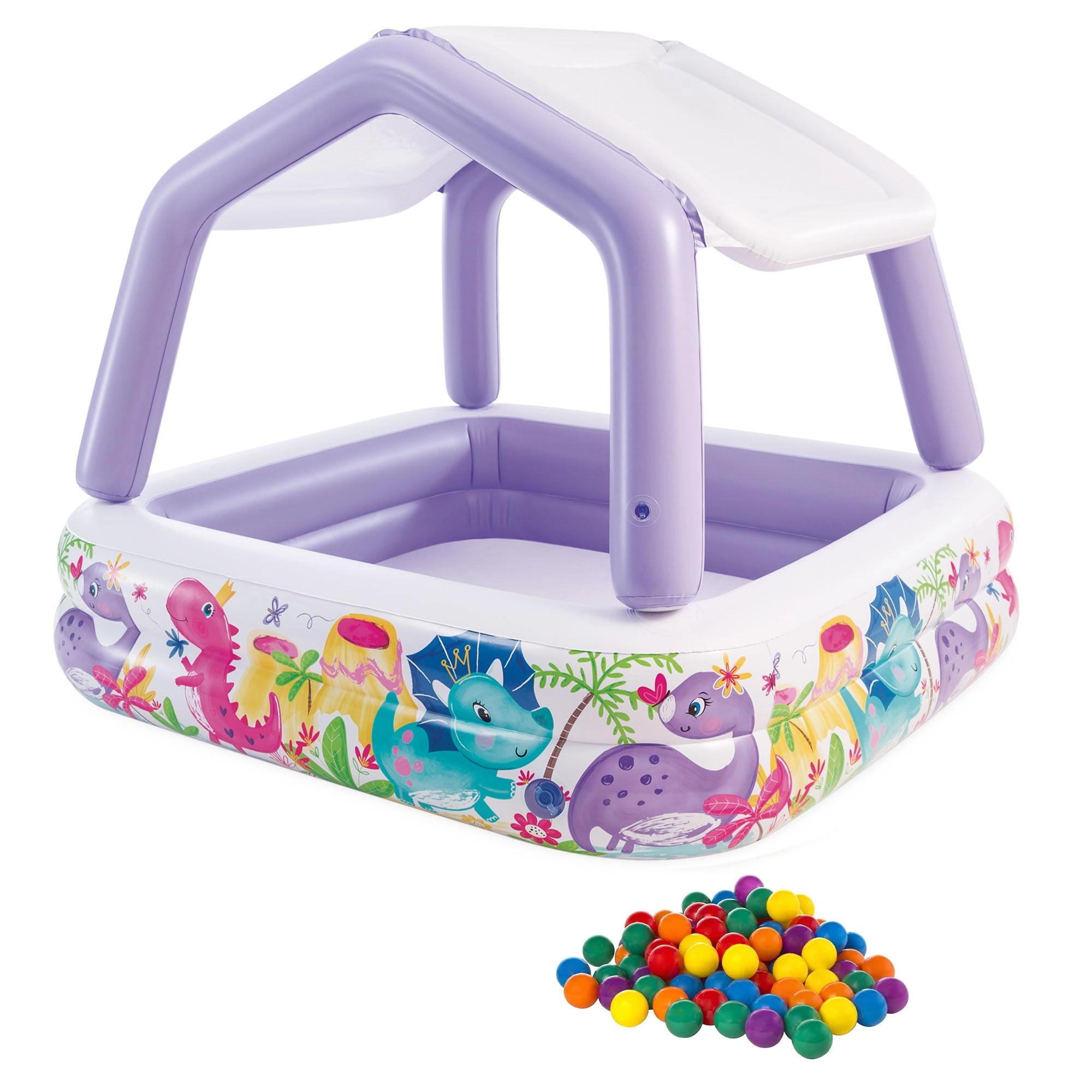 Intex Sunshade Aquarium Pool - 280 litres