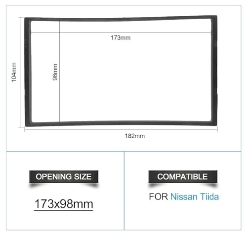 Double Din Fascia - Paladin 2003+ Xterra 2001-2004