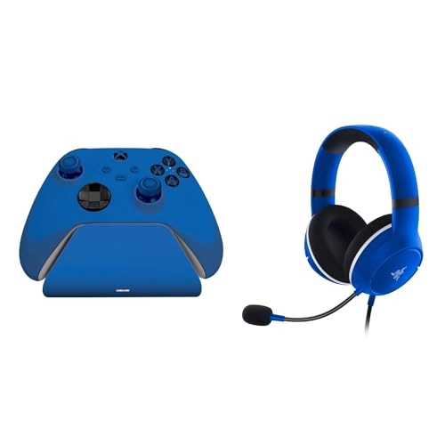Wired Headset + Quick Charger for Xbox Controllers - Wired Xbox Series X|S Xbox One