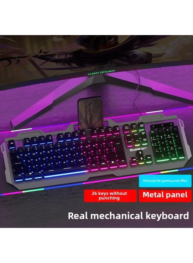 Mechanical Feel - Wired + E-sports Mouse