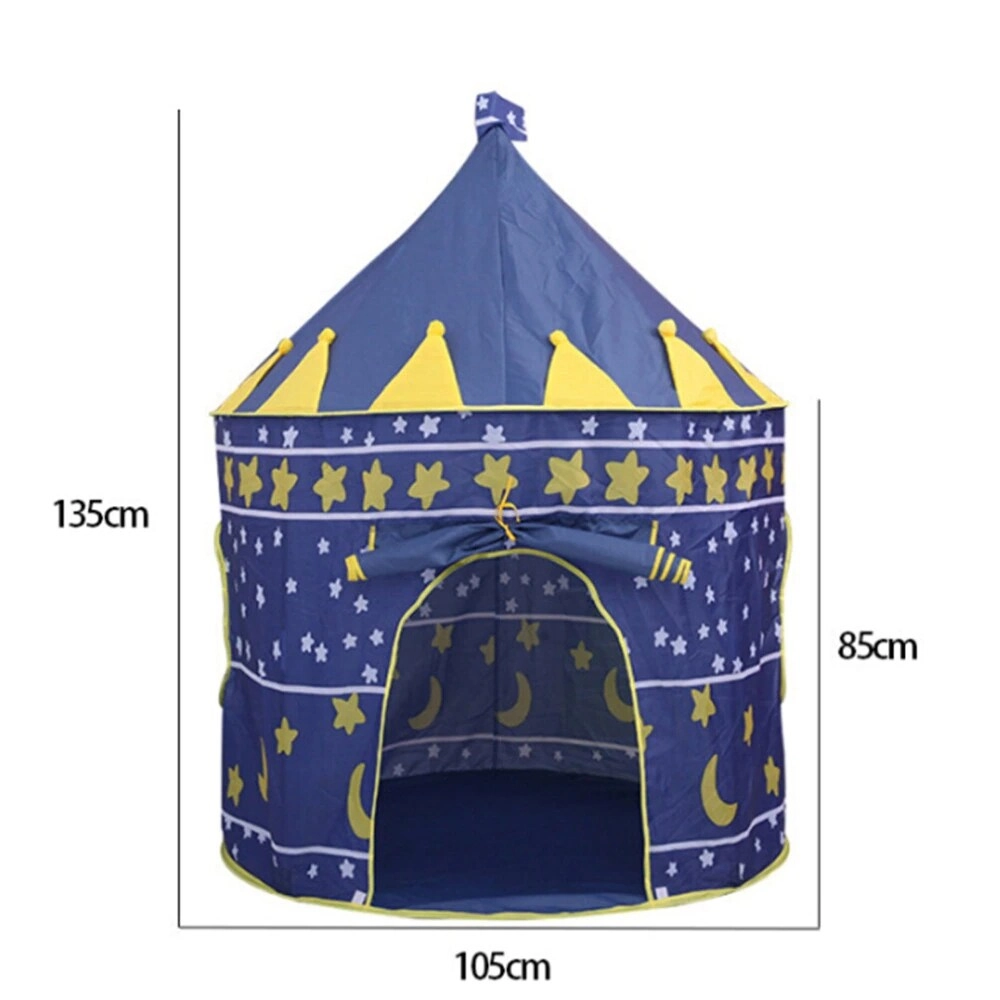 Hexagon Princess Castle Tent - 140x135x70centimeter