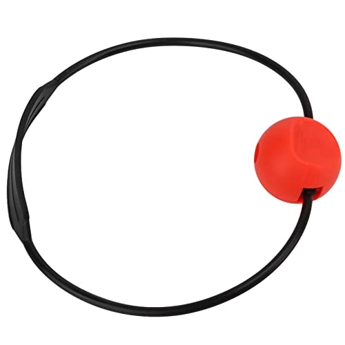 Diving Cylinder Knocker Ball - Black Strap + Orange Ball silicone