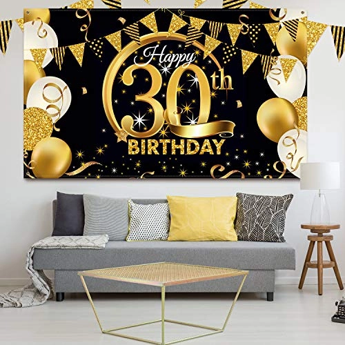 Birthday Party Backdrop - Birthday