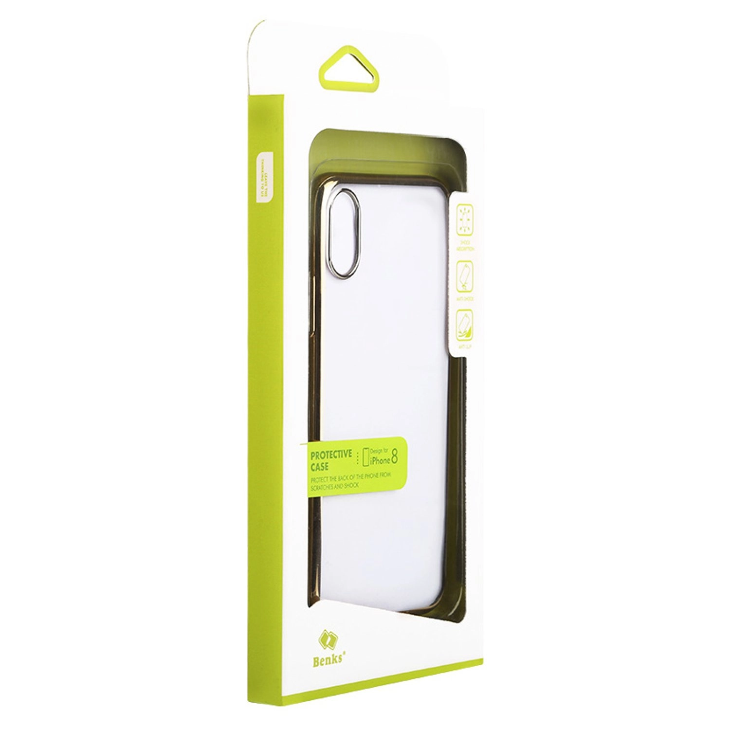 Electroplating Cover Back Case for Apple iPhone X