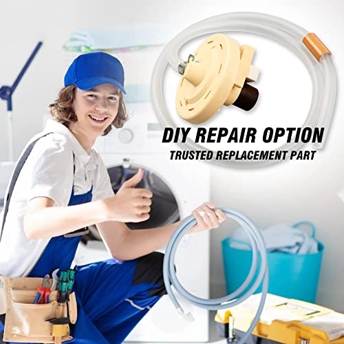 Water Level Pressure Switch - Replacement for LG WT1101CW|WT7600HWA|WT1201CW|WT1501CW|WT1201CV|T1309ADFH|T1309ADFN|WT5101HV|WT5101HW|T1309ADFH6