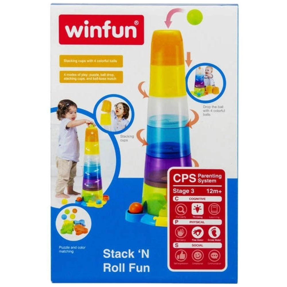 Stack N Roll Fun Toy - Suitable for 6 months & above
