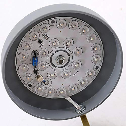 LED Nordic Style Chandelier - 8t Gray and gold