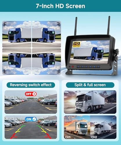 Wireless Reverse Camera Kit - IR Night Vision Wireless 752 X 582 pixels