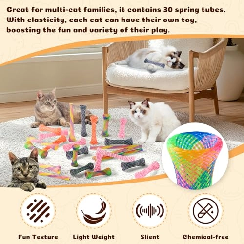 Cat toys - 30 Count Nylon