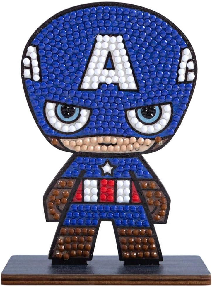 Avengers Captain America Crystal Art Buddies