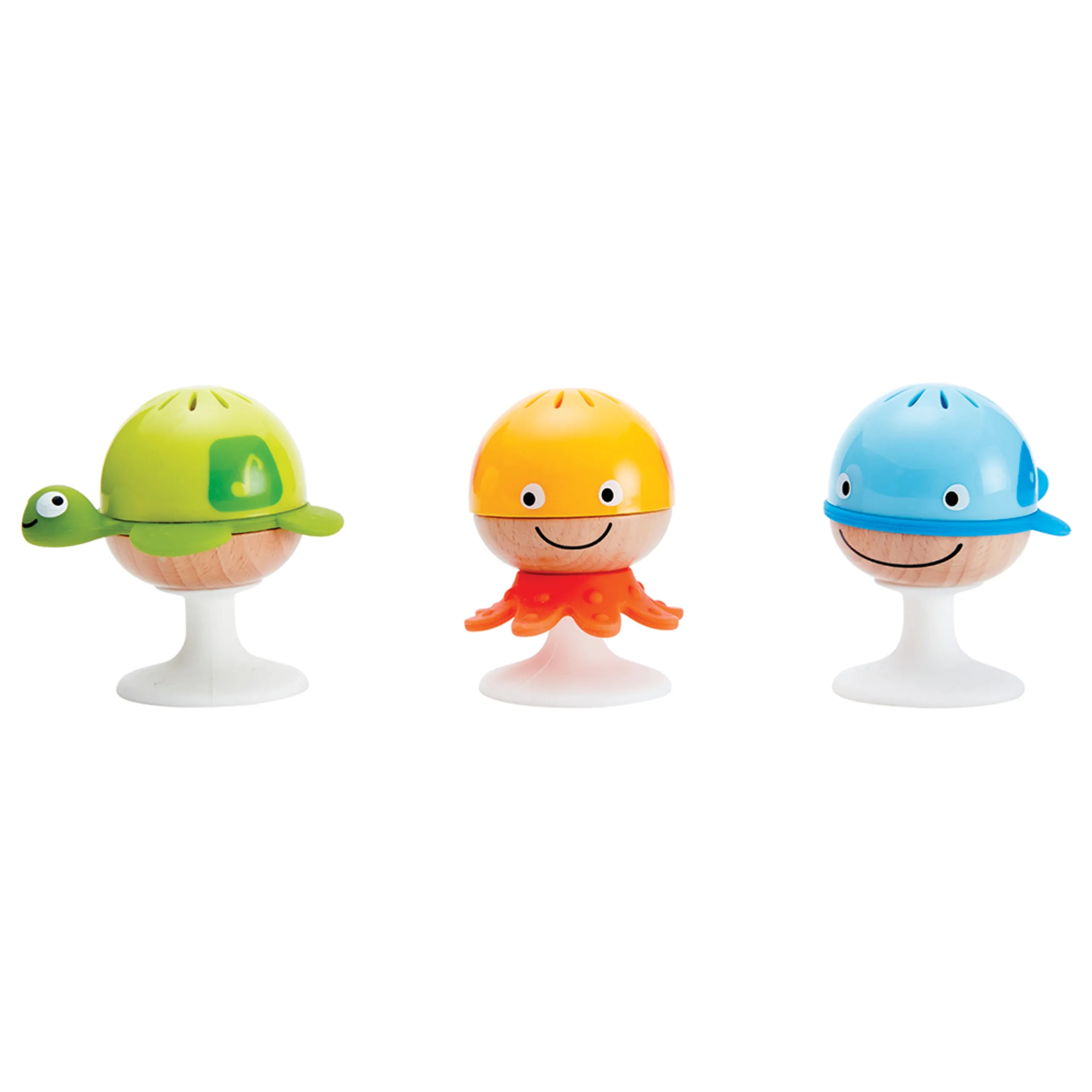 Stay Put Animal Rattles - 0 + 3pcs
