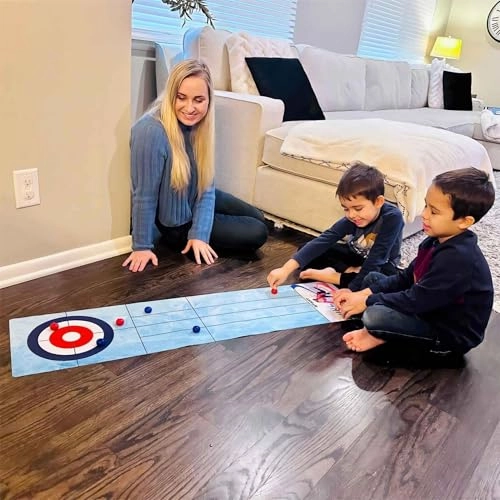 Tabletop Curling Strategy Game