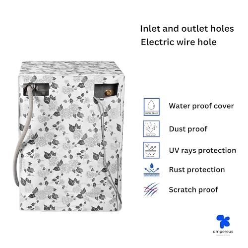 Front Load Washing Machine Cover - LG Samsung IFB Whirlpool Haier Voltas Bosch Siemens